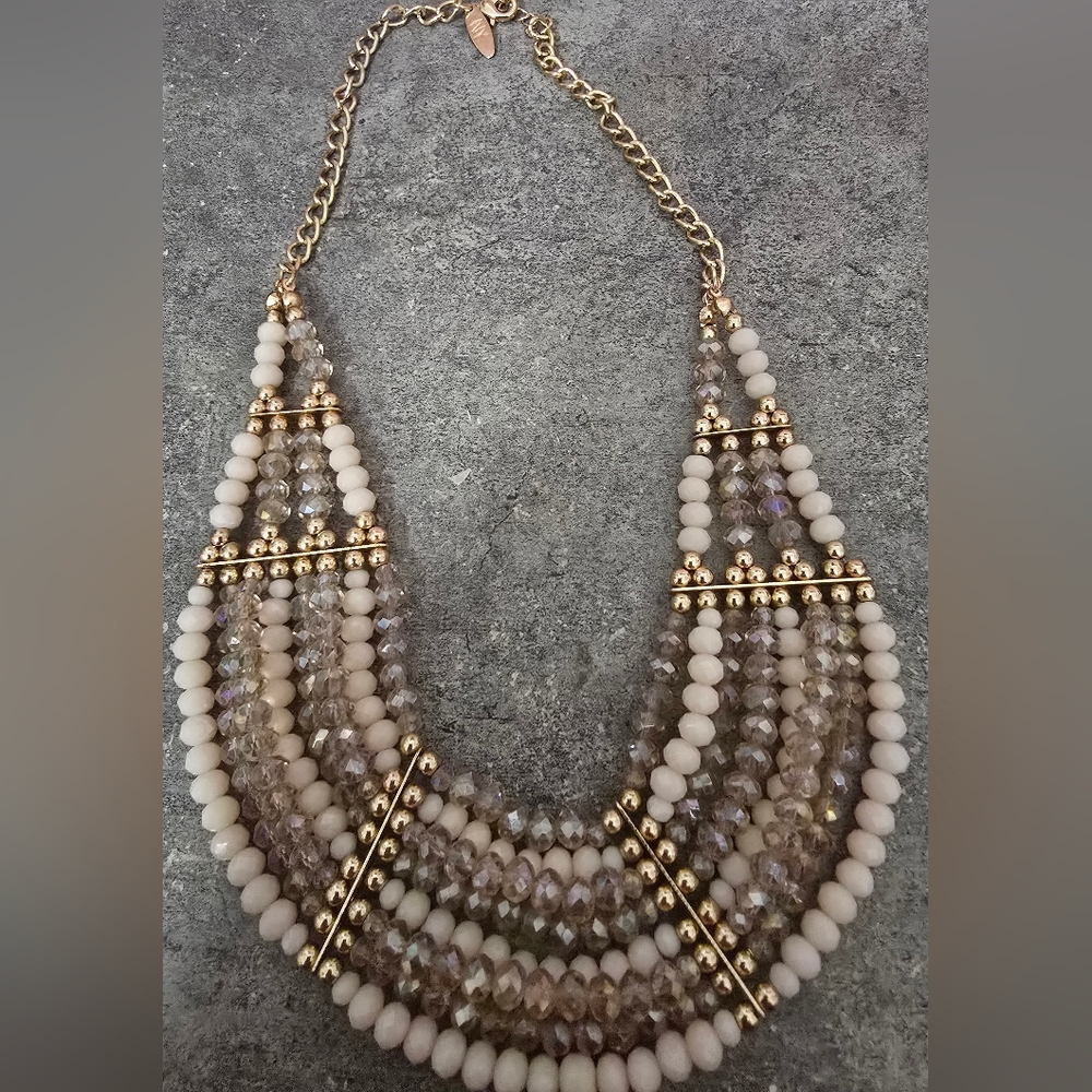 Beautiful Beaded Statement Necklace